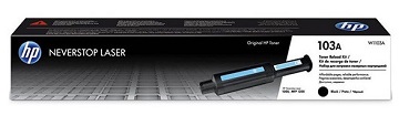 HP 103A Black Original Neverstop Laser Toner Reload Kit (W1103A)